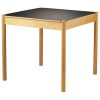 shop Jørgen Bækmark spisebord - C44 - Eg/sort linoleum af FDB Møbler - online shopping tilbud rabat hos shoppetur.dk