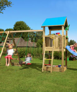 shop Jungle Gym Castle legetårn med klatremodul af Jungle Gym - online shopping tilbud rabat hos shoppetur.dk