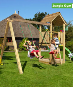 shop Jungle Gym Club legetårn med gyngemodul af Jungle Gym - online shopping tilbud rabat hos shoppetur.dk