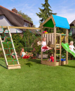 shop Jungle Gym Home legetårn med klatremodul af Jungle Gym - online shopping tilbud rabat hos shoppetur.dk