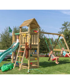 shop Jungle Gym Safari legetårn med gyngemodul af Jungle Gym - online shopping tilbud rabat hos shoppetur.dk