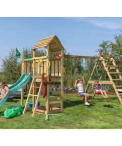 shop Jungle Gym Safari legetårn med klatremodul af Jungle Gym - online shopping tilbud rabat hos shoppetur.dk