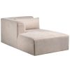 shop Karl sofamodul - Højrevendt chaiselong - Beige af Living & more - online shopping tilbud rabat hos shoppetur.dk