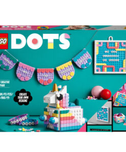 shop LEGO DOTS - Kreativ familiepakke - Enhjørning af LEGO - online shopping tilbud rabat hos shoppetur.dk