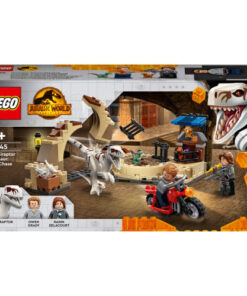 shop LEGO Jurassic World atrociraptor-dinosaur: motorcykeljagt af LEGO - online shopping tilbud rabat hos shoppetur.dk