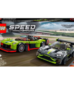 shop LEGO Speed Champions Aston Martin - Valkyrie AMR Pro og Vantage GT3 af LEGO - online shopping tilbud rabat hos shoppetur.dk