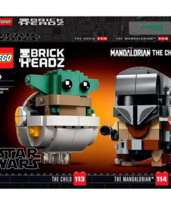 shop LEGO Star Wars BrickHeadz - Mandalorianeren og Barnet af LEGO - online shopping tilbud rabat hos shoppetur.dk