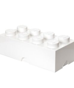 shop LEGO opbevaringskasse med 8 knopper - Hvid af Room Copenhagen - online shopping tilbud rabat hos shoppetur.dk