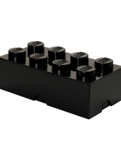 shop LEGO opbevaringskasse med 8 knopper - Sort af Room Copenhagen - online shopping tilbud rabat hos shoppetur.dk
