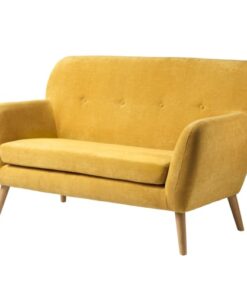 shop Living & more 2 pers. sofa - Vigga - Mustard af Living & more - online shopping tilbud rabat hos shoppetur.dk