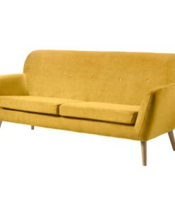 shop Living & more 3 pers. sofa - Vigga - Mustard af Living & more - online shopping tilbud rabat hos shoppetur.dk