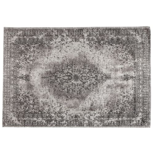 shop Living & more gulvtæppe - Vintage - Grå af Living & more - online shopping tilbud rabat hos shoppetur.dk