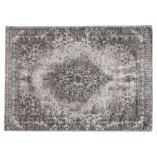 shop Living & more gulvtæppe - Vintage - Grå af Living & more - online shopping tilbud rabat hos shoppetur.dk