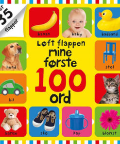 shop Løft flappen: mine første 100 ord - Papbog af  - online shopping tilbud rabat hos shoppetur.dk