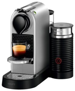 shop NESPRESSO CitiZ & Milk kaffemaskine fra Krups - Silver af NespressoÂ® - online shopping tilbud rabat hos shoppetur.dk