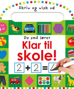 shop Skriv og visk ud - klar til skole - De små lærer - Papbog af  - online shopping tilbud rabat hos shoppetur.dk