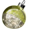 shop Sompex dekorationskugle med lys Ø 25 cm - Ornament - Grøn af Sompex - online shopping tilbud rabat hos shoppetur.dk