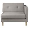 shop Unit 10 modulsofa - L42 Firhøj - Gråbeige meleret højremodul af FDB Møbler - online shopping tilbud rabat hos shoppetur.dk