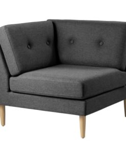 shop Unit 10 modulsofa - L42 Firhøj - Mørkegrå hjørnemodul af FDB Møbler - online shopping tilbud rabat hos shoppetur.dk