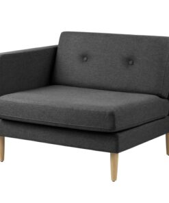 shop Unit 10 modulsofa - L42 Firhøj - Mørkegrå venstremodul af FDB Møbler - online shopping tilbud rabat hos shoppetur.dk