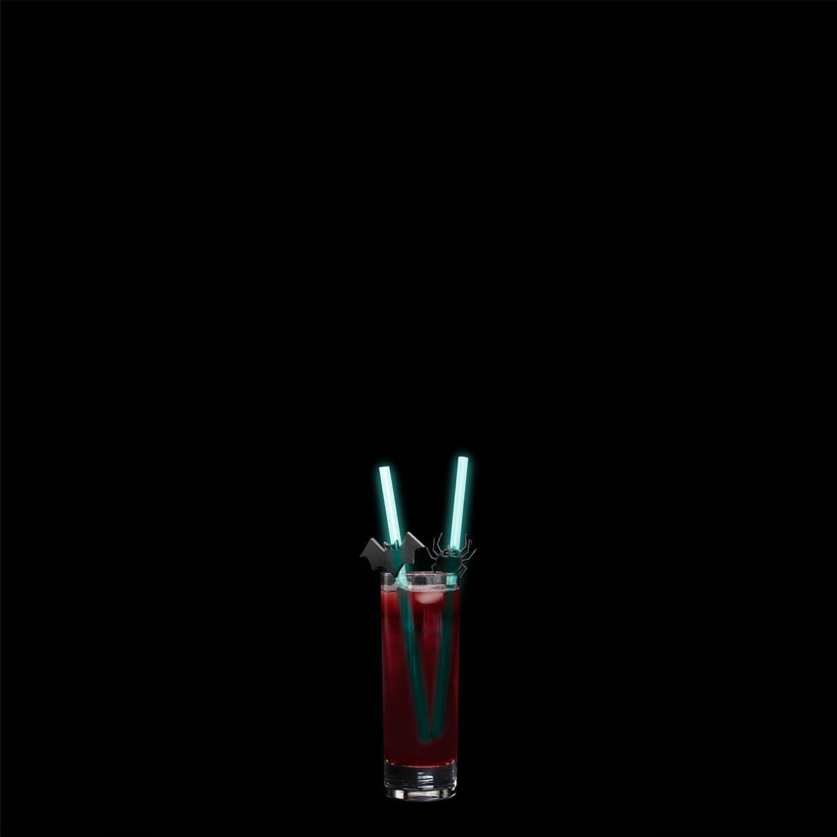 Genanvendelig sugerør. Lyser i mørke 2 Genanvendelig sugerør. Lyser i mørke - Billede 2