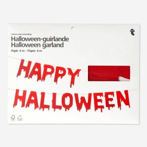 Halloween guirlande. 400 cm koeb billigt tilbud online shopping rabat 1