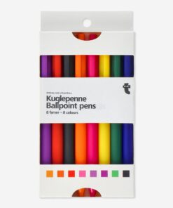Kuglepenne. 8 stk køb billigt tilbud online shopping rabat