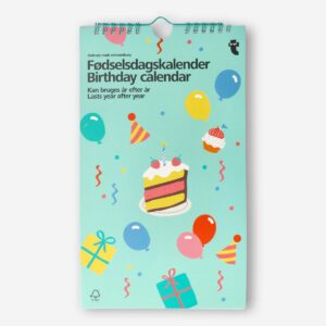 birthday calendar office flying tiger copenhagen 761405
