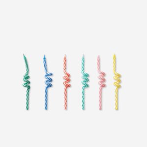 cake candles 6 pcs party flying tiger copenhagen 668762