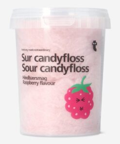 Sur candyfloss. Hindbær køb billigt tilbud online shopping rabat