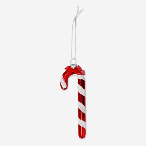 Julekugle. Candy Cane køb billigt tilbud online shopping rabat