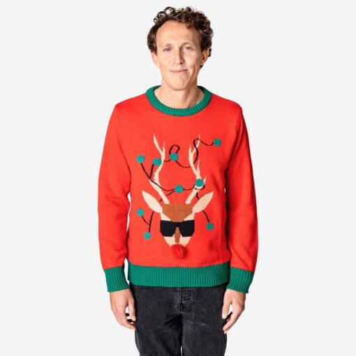 Julesweater. L/XL køb billigt tilbud online shopping rabat