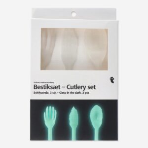 cutlery set glow in the dark party flying tiger copenhagen 575798
