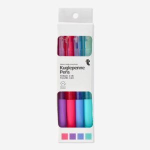 erasable pens 4 pcs office flying tiger copenhagen 350294