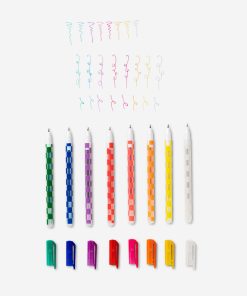 Glimmer-gelpenne. 8 stk køb billigt tilbud online shopping rabat