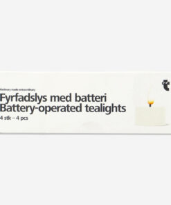 Fyrfadslys med batteri køb billigt tilbud online shopping rabat