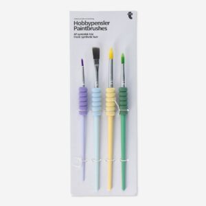 paintbrushes synthetic hair hobby flying tiger copenhagen 801764