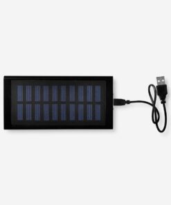 Strømoplader med solcellepanel køb billigt tilbud online shopping rabat