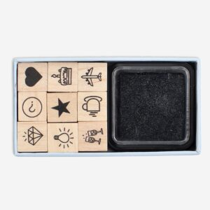 stamps 9 pcs office flying tiger copenhagen 938697