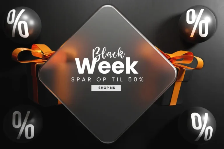 Velkommen til Black Week hos Shoppetur – Dit ultimative stop for de over 100 bedste Black Friday tilbud på nettet!