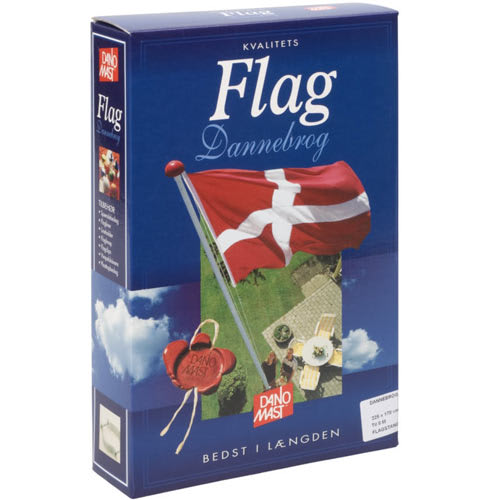 shop Dannebrogsflag til 10 meters flagstang af dano-mast - online shopping tilbud rabat hos shoppetur.dk