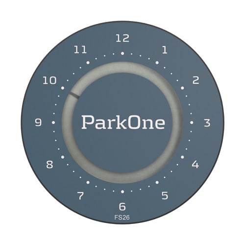 shop ParkOne 2 parkeringsskive - Dolphin Grey af parkone - online shopping tilbud rabat hos shoppetur.dk