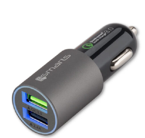 4smarts rapid car charger qualcomm quick charge 3.0 2 x USB ports online shopping billigt tilbud shoppetur