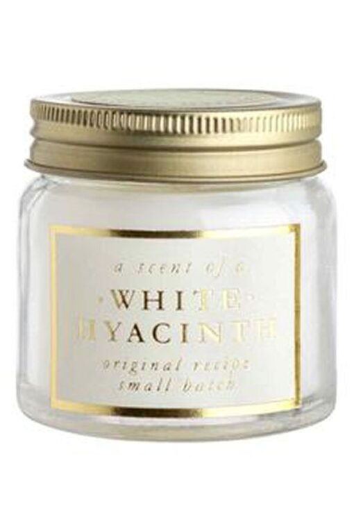 A secret of a white hyacinth candle online shopping billigt tilbud shoppetur