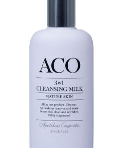 ACO 3 in 1 cleansing milk mature skin 200ml online shopping billigt tilbud shoppetur