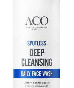 ACO spotless deep cleansing daily face wash with perfume 200ml online shopping billigt tilbud shoppetur