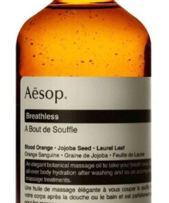 Aesop breathless body oil blood orange jojoba seed laurel leaf 100ml online shopping billigt tilbud shoppetur