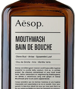 Aesop mouthwash spearmint leaf 500ml online shopping billigt tilbud shoppetur