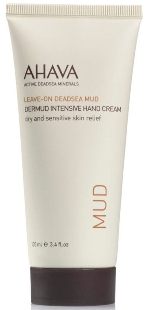 Ahava leave-on deadsea mud dermud intensive hand cream 100ml (minus æske) online shopping billigt tilbud shoppetur