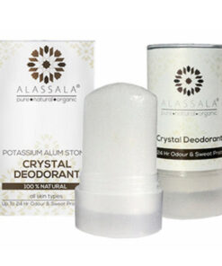 Alassala potassium alum stone crystal deodorant 120g online shopping billigt tilbud shoppetur